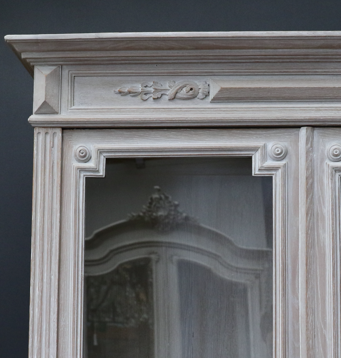 French Glazed Cupboard or Vitrine